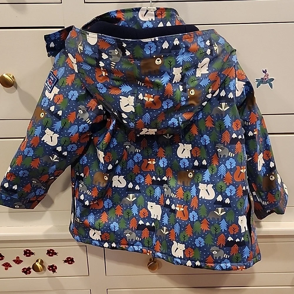 JoJo Maman Bebe warm raincoat - Picture 2 of 3
